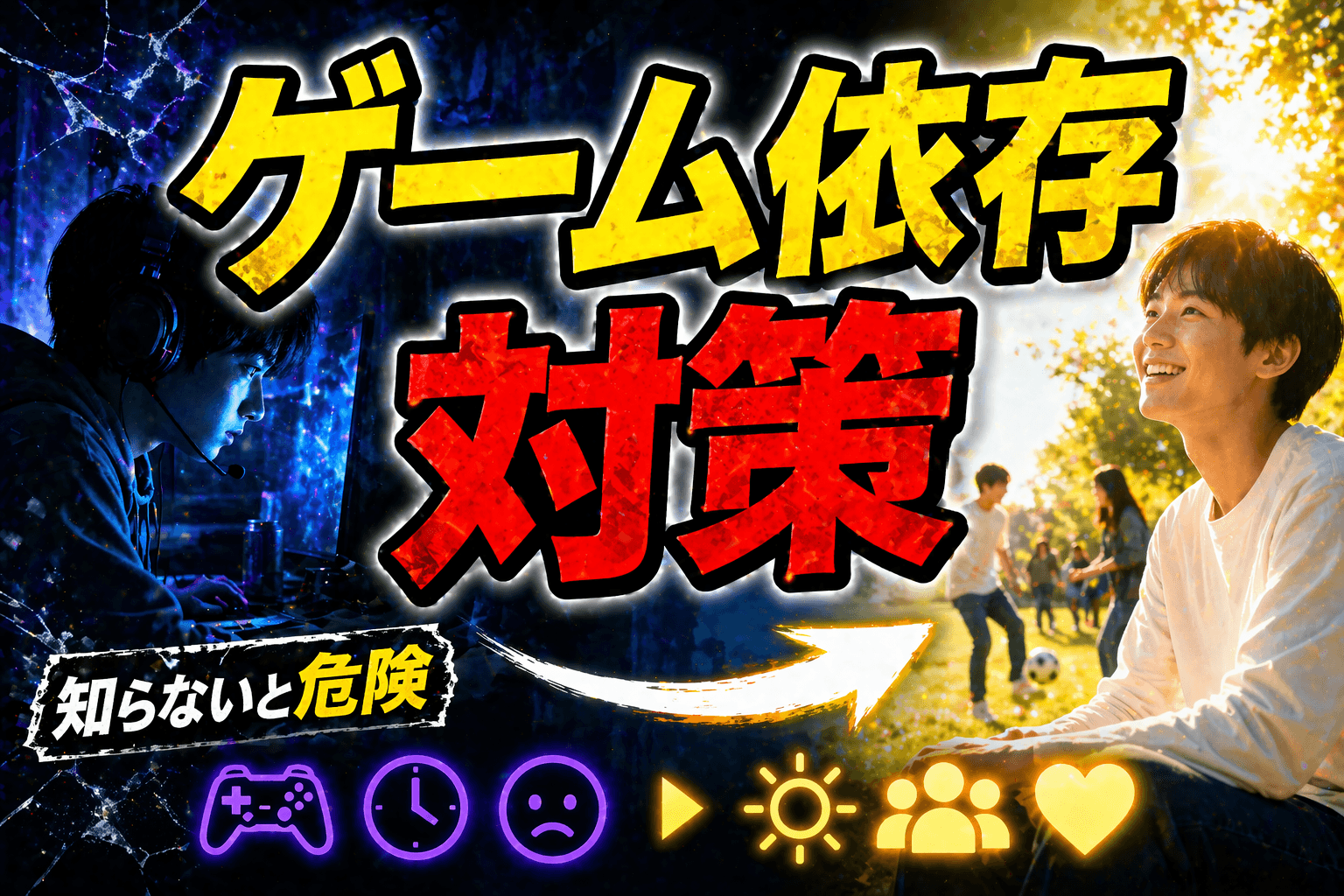 ゲーム依存症の予防と対策|健康的なゲームライフを送るためのガイド